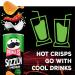Pringles Sizzl'n Kickin' Sour Cream Flavour - Irresistible Snack (180g) | Shop Now for International Shipping! - Buy Online on GoSupps.com