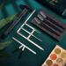 6 Pieces Tattoo Eyebrow Ruler Set - Microblading Measuring Tool with Shaver - Buy Online on GoSupps.com