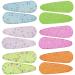 12Pcs Snap Hair Clips - Jaqakid 3 Inch Metal Barrettes in 6 Assorted Colors - No Slip Cute Solid Candy Color Hair Accessories for Girls, Women, Kids, Teens, Toddlers - Buy Online on GoSupps.com