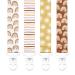 Stadela Baby Pacifier Clip Leash Soothie Holder Unisex for Girl or Boy 4 Pack Gift Set Universal Fit (Boho Baby) Western Baby