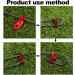 SATINIOR 20pcs Aluminum Guyline Cord Adjuster | Tent Tensioners for Camping | Red Circle Design - Buy Online on GoSupps.com