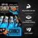 Warrior Crunch Choc Chip Cookie Dough Bars - 12 Count Pack - Delicious Chocolate Chip Cookie Dough Flavor - Buy Online on GoSupps.com