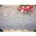 21CM Width Europe Rose Wedding Applique Inelastic Embroidery Lace Trim Curtain Tablecloth Slipcover Bridal DIY Clothing/Accessories.(2 Yards in one Package) (Gray)