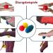 Quiactive Hedgehog Ball Set of 3 - Massage Balls for Back Legs Feet & Hands - Includes Bag Instructions & Air Pump - Perfect for Fascia Release | International Shipping - Buy Online on GoSupps.com
