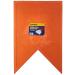 Champro Home Plate Extension (Orange) , 17 x 25