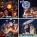Mexllex Galaxy Projector Light with 12 Film Discs - Star Projector for Adults and Kids - Nebula Moon Celestial Night Light - Bedroom Decoration - Buy Online on GoSupps.com