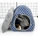 Guinea Pig Bed and Hide Soft Warm Hamster Bed House Cave Nest for Small Animal Chinchilla Hedgehog Ferret Bunny - Buy Online on GoSupps.com