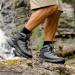 NORTIV 8 Men's Waterproof Hiking Boots - Size 9.5 Grey | Outdoor Trekking & Mountaineering Shoes - Buy Online on GoSupps.com