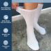 Special Essentials Cotton Diabetic Crew Socks - 12 Pairs, Non-Binding Wide Top, Comfort & Support for Men & Women, White, Large - Buy Online on GoSupps.com