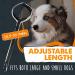 Mighty Paw Dog Headrest Car Seat Belt - Adjustable Length for Large & Small Dogs - Universal Design - Tactical Buckle & Strong Nylon Webbing - Buy Online on GoSupps.com