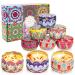 Fragrance candles gift set for women 6 pieces of aromatherapy candles set natural soy wax candles set small gift set fragrance candles for Mother's Day Christmas birthday Valentine's Day