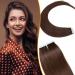 SEGO TAPE Extensions real hair 20 Tressen 60g/set hair extension adhesive tape band in hair parts hair smooth medium brown#4-2 22 "(55cm) -60g