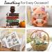 Bucilla Gnomes Felt Applique Christmas Ornaments - Set of 6 | Festive Holiday Decor - Buy Online on GoSupps.com