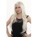WIG ME UP 3402-613 Platinum Blonde Long Straight Wig - Premium Quality Side Parting for All Occasions - Buy Online on GoSupps.com