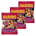 HARIBO HARIBO Wine Gums Set of 3 Rubber - Babyours - Wine Rubber Fruit Rubber in Bag Pouch 200 g