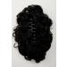 WIG ME UP Q0147-1B Hairpiece Bun - Short Voluminous Braid Curls with Butterfly Clip - Black - International Shipping Available - Buy Online on GoSupps.com