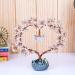 Clear Quartz Crystal Heart Bonsai Tree | Home Decor & Meditation Accessory - Buy Online on GoSupps.com