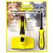 ShedTitan Self Cleaning Slicker Brush & Dematting Comb Kit - Ideal for Dogs, Goldendoodles, Poodles, Cats - Removes Mats & Tangles from Pet Fur - Buy Online on GoSupps.com