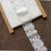 Lace Realm 1.5 Inch White Stretch Floral Lace Ribbon Trim - 5 Yards | Perfect for Sewing, Gift Wrapping, Floral Designing & Crafts - Buy Online on GoSupps.com