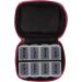 Shop Women's Travel Pill Box Organizer - Effortless Vitamin Storage for International Shipping - Buy Online on GoSupps.com