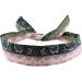 Wire Headband Head Wrap Dusky Pink Floral