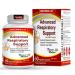 Respiratory Advanced Lung Support Supplement - Natural Lung Cleanse & Detox - Lung Supplements Bronchial Wellness - Natural Lung Breathing Relief - Asthma Supplement Support