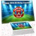 FOOTBALL YOUR TEAM LOGO PERSONALISED BIRTHDAY ICING EDIBLE COSTCO CAKE TOPPER RF-884