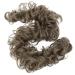 CAISHA XXL Hairpiece Scrunchy Updo Bridal Hairstyle Voluminous Curly Messy Bun Ash Brown HW15 ash brown #18T HW15
