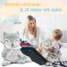 Personalized Babykajo Baby Blanket with Name Embroidery | 2-in-1 Cuddly Toy & Blanket - Perfect Gift for Boys & Girls - Buy Online on GoSupps.com