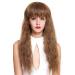 WIG ME UP 10070-110-144/27 Women's Long Curly Wig - Dark Blonde Red Copper Blonde Fringe - Buy Online on GoSupps.com