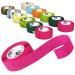 Bodhi & Digby Finger Bandage - 2.5 Centimetres Wide x 4.5 Metres Long. 12 Rolls of Compression Bandage Tape in Fun Colours and Patterns. Great Medical Tape Physio Tape or Vet Wrap. Multicoloured 2.5cm