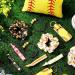 60 Pcs Softball Party Favors & Gifts for Girls - Cosmetic Bag, Lipstick Holder, Hair Ties, Scrunchies, Bracelet Set - Buy Online on GoSupps.com
