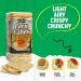 Landau Thin Puffed Corn Cakes - Low Calorie & Kosher Snacks | Real Corn Taste | 4.6 oz (12 Pack) - Buy Online on GoSupps.com