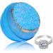 Blue Geode Bath Bomb with Size 8 Ring Inside | Extra Large 10 oz | Made in USA - Buy Online on GoSupps.com