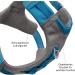 Kurgo Journey Air Dog Harness XL - Padded Chest & Back Handle for Dogs 34-47 kg - Red/Gray - International Shipping - Buy Online on GoSupps.com