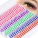 140Pcs CC Curl Colored Lash Clusters for DIY Eyelash Extensions | ALPHONSE Style A - 6 Colors - Buy Online on GoSupps.com
