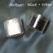 Laza Nail Glitter Powder - Shining Sugar Effect Black White Dust Sand Powder for Manicure Nail Art - Buy Online on GoSupps.com