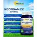 Nicotinamide with CoQ10 (120 Capsules) - Vitamin B3 500mg (Niacinamide Flush Free) - Coenzyme Q10 Powder - VIT B-3 & Coq 10 Supplement Pills to Support Energy NAD & Skin Cell Health - Buy Online on GoSupps.com