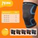 MOBU Knee Sleeves - Comfort & Flexibility - Compression Knee Sleeves for Arthritis Joint Pain & Support Ligament Injury Meniscus Tear - Running Weight Lifting Sports - Large Black - 2 Pack Black L - Buy Online on GoSupps.com
