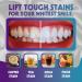 Whiten'em Teeth Whitening Strips for Sensitive Teeth - 14 Treatments Peroxide Free Enamel Safe Non-Toxic & Coconut Oil Formula - Buy Online on GoSupps.com