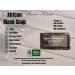 Buy 8 oz Organic Raw African Black Soap - Natural Exfoliant for Improved Skin Texture | International Shipping - Buy Online on GoSupps.com