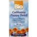 Bio Nutrition California Poppy Vegi-Caps, 60 Count 60 Count (Pack of 1)