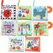 First Soft Cloth Crinkle Books for Babies Infants Toddlers Baby Books 0-6 Months Infant Baby Toys 6 to 12 Months 1 2 3 Years Old Baby Girl Boy Shower Gifts Set  Early Learning Education Sensory Toys - Buy Online on GoSupps.com