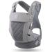 Baby Carrier Newborn to Toddler-ACRABROS 4 in 1 Ergonomic Convertible Infant Carrier for Men Women,All Positions All Season, Lumbar Support and Air Flow,8-32 Pounds, Grey