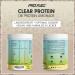 Clear Vegan Protein 1080g | Tropical Fruits - Delicious & Refreshing 56% High-Quality Pea Protein Drink | 3 Pack - Buy Online on GoSupps.com