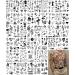 Vintage Patchwork Temporary Tattoos - Small Semi-Permanent Minimalist Line Art Black Fake Tattoo for Adults - Gothic Aesthetic Designs - Buy Online on GoSupps.com
