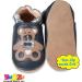 Shadow Dance UK Baby Shoes - Soft Sole Toddler Shoes for Boys and Girls 6-12 Months - Leather Winter Booties with Bow Tie Teddy Bear Design - Buy Online on GoSupps.com