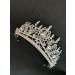 Baroque Crystal Water Drop Bridal Tiara Crown for Wedding | Rhinestone Leaf Jewelry - Buy Online on GoSupps.com