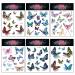 Konsait Kids Butterfly Temporary Tattoos 16 Sheets | Fake Tattoo Stickers for Girls, Children's Birthday Party Favors - Buy Online on GoSupps.com