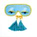 Audrey Hepburn Sleeping Mask with Earplugs Tassels Earplugs Set Holly Golightly Handmade Sleep Mask with Eyelashes Breakfast at Tiffany's Eye Mask Breakfast at Tiffany's Party Supplies